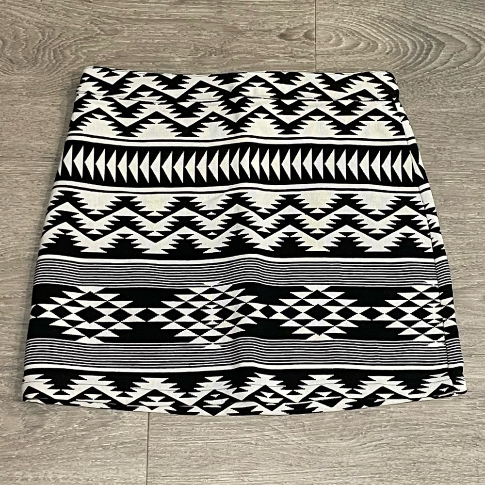 Topshop Tribal Mini Skirt